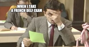 French DELF exam