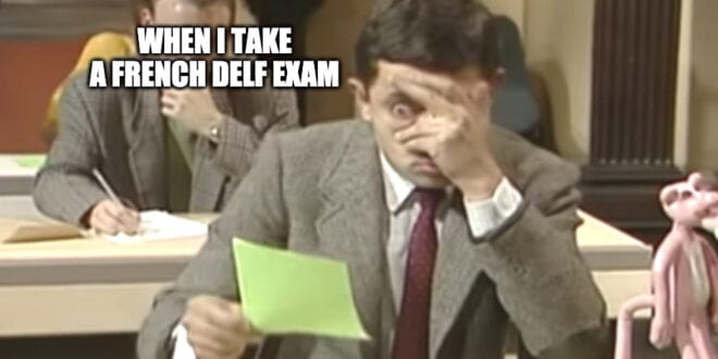 French DELF exam